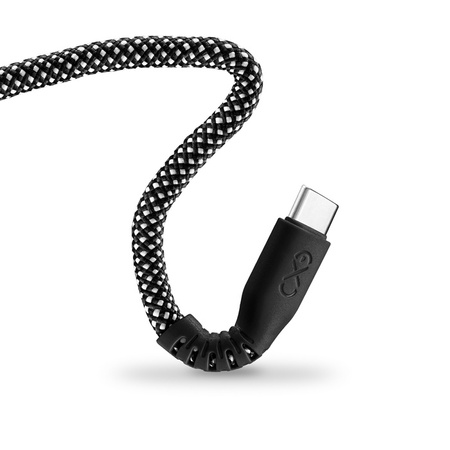 Kabel USBA-USBC eXc IMMORTAL, 0.9m, czarny
