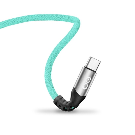 Kabel USBA-USBC eXc BRAID 1.2m,miętowy