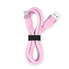 Kabel USBA-USBC eXc WHIPPY Pro 0.9m,pudrowy róż