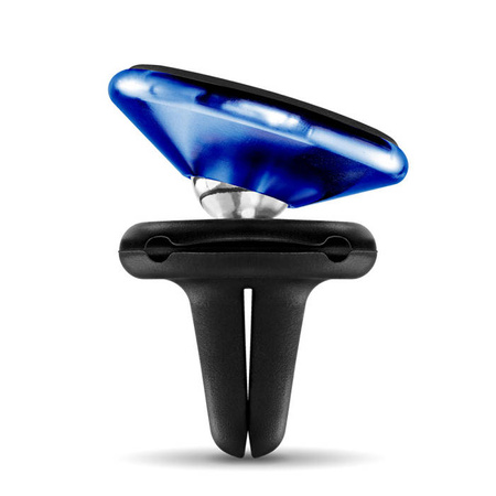 Uniwersalny magnetyczny uchwyt samochodowy na telefon komórkowy eXc HOLD, czarno-granatowy