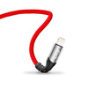 Kabel USBA-Lightning eXc BRAID 1.2m,czerwony