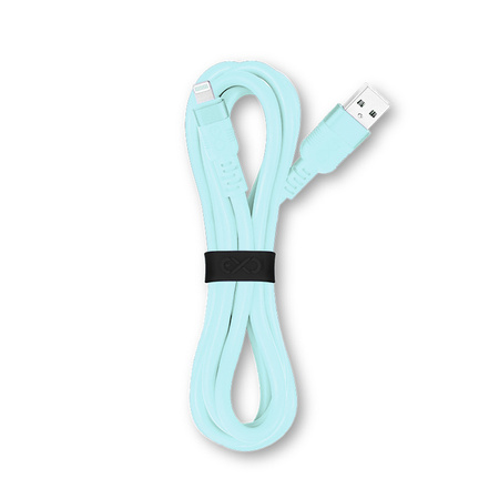 Kabel USBA-Lightning eXc WHIPPY Pro 2m,błękit nieba