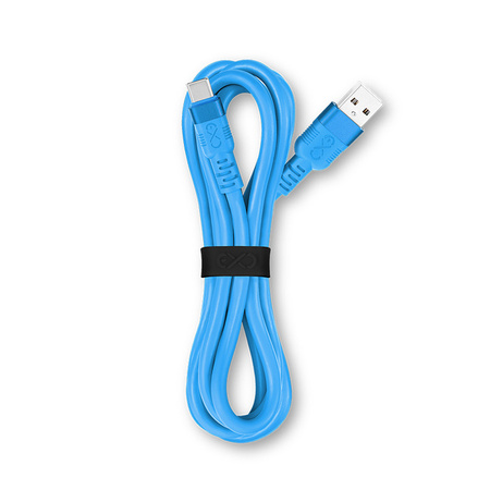 Kabel USBA-USBC eXc WHIPPY Pro 2.0m,rozlany cyan