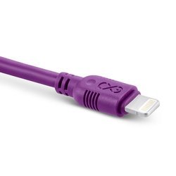 Kabel USB - Lightning eXc WHIPPY 0.9m fioletowy
