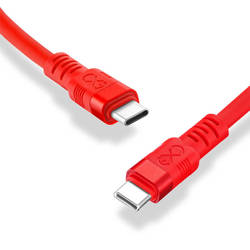 Kabel USBC-USBC eXc WHIPPY Pro 2m krwista czerwień
