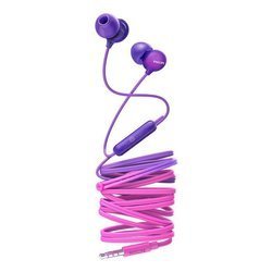 Philips UpBeat słuchawki dokanałowe z mikrofonem SHE2405PP/00, fioletowe