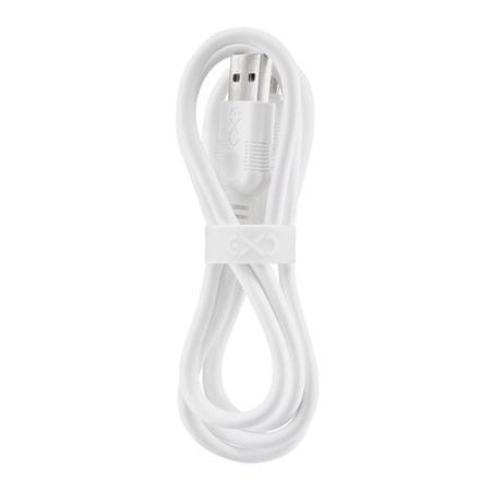 Kabel USB - Lightning eXc WHIPPY 0.9m biały