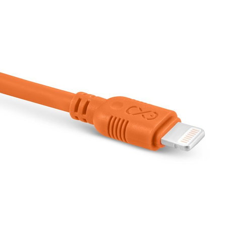 Kabel USB - Lightning eXc WHIPPY 0.9m pomarańczowy