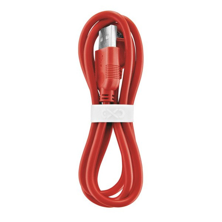 Kabel USB - USB-C eXc WHIPPY 0.9m czerwony