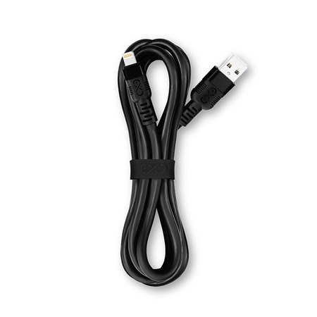 Kabel USBA-Lightning eXc WHIPPY Pro 2m czarny