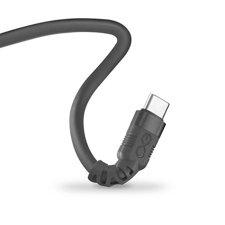 Kabel USBA-USBC eXc WHIPPY Pro 2.0m ołówkowy grafit