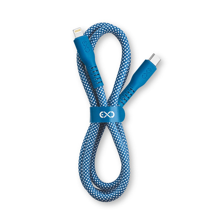 Kabel USBC-Lightning eXc IMMORTAL,0.9m,morski granat