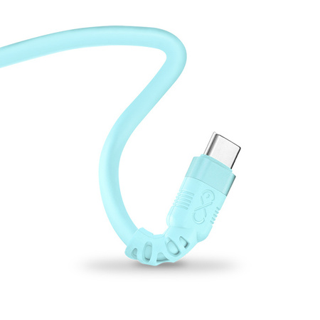 Kabel USBC-USBC eXc WHIPPY Pro 2m błękit nieba