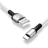 Kabel USB - USB-C eXc BRAID 1.2m, biały