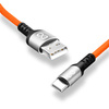 Kabel USB - USB-C eXc BRAID 1.2m, pomarańczowy