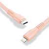Kabel USBC-Lightning eXc IMMORTAL,0.9m,brzoskwiniowy